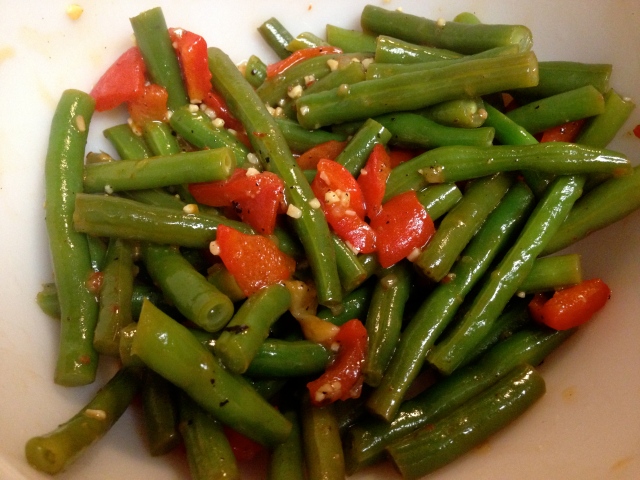 Li'l Bit Savory:  Italian Green Beans
